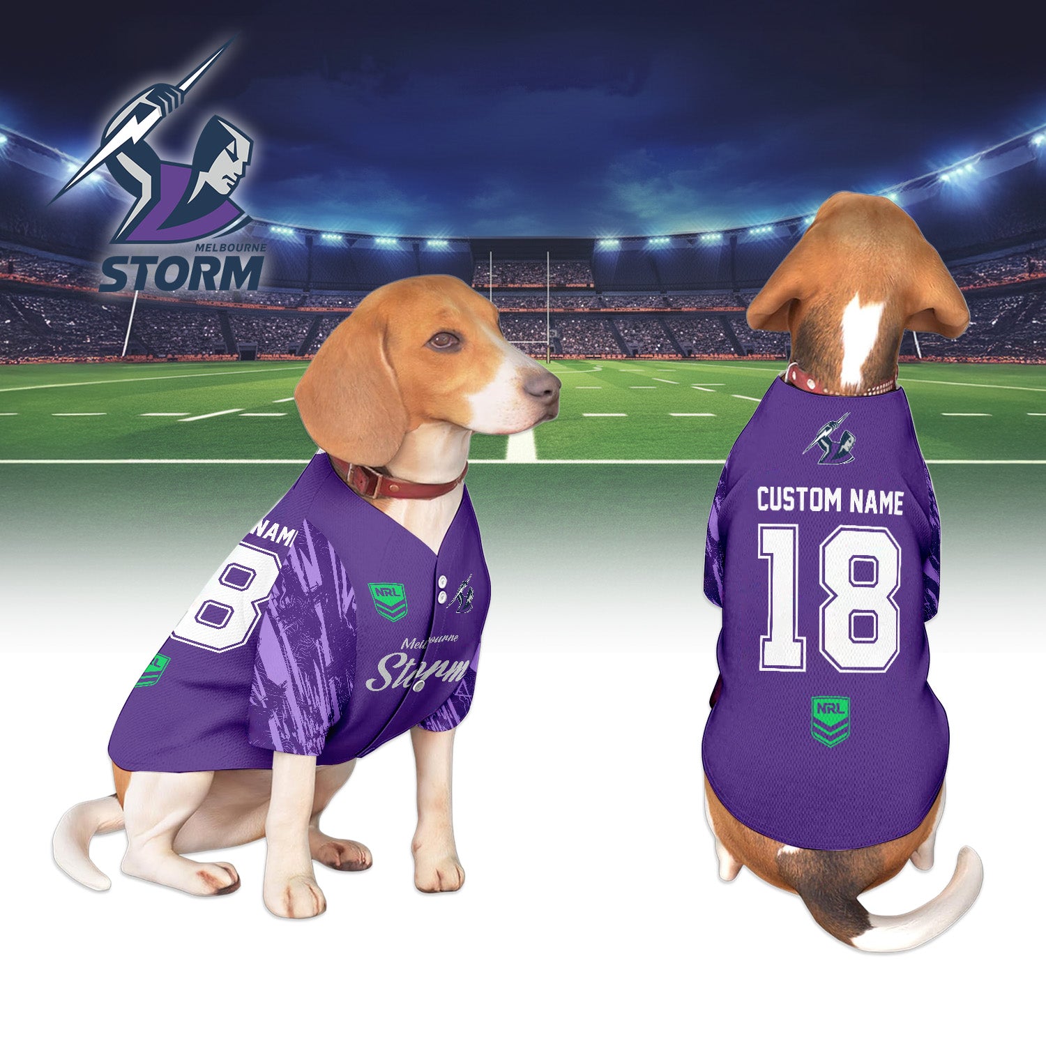 MEL Personalized Custom Pet Baseball Jersey 5