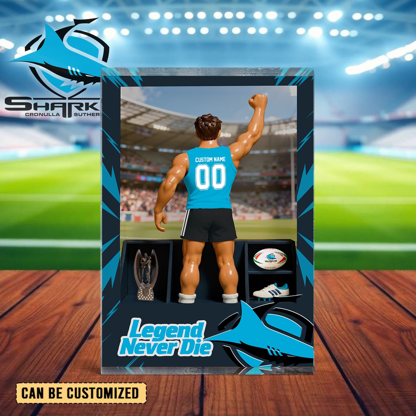 CRO Personalized Custom Sports Acrylic Block Plaque 2