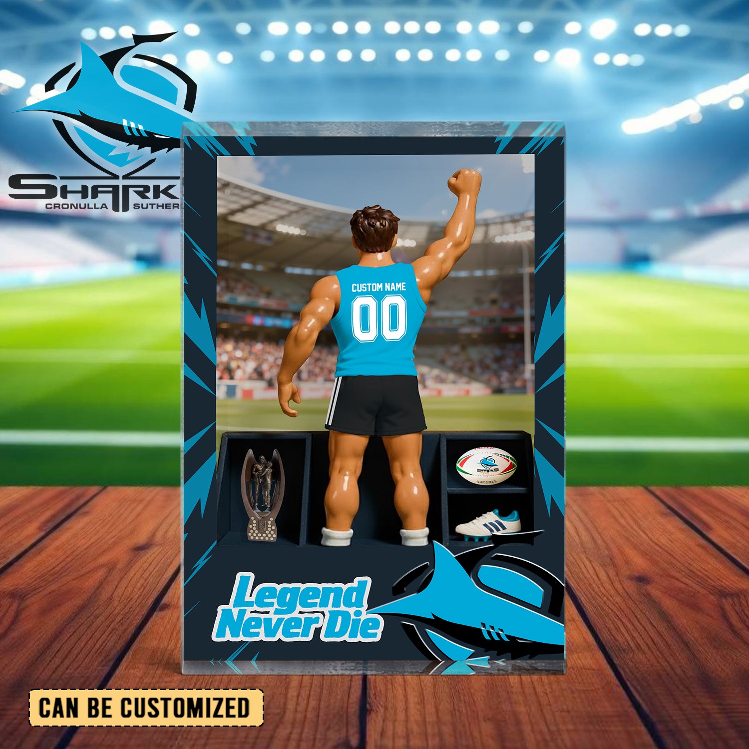 CRO Personalized Custom Sports Acrylic Block Plaque 2