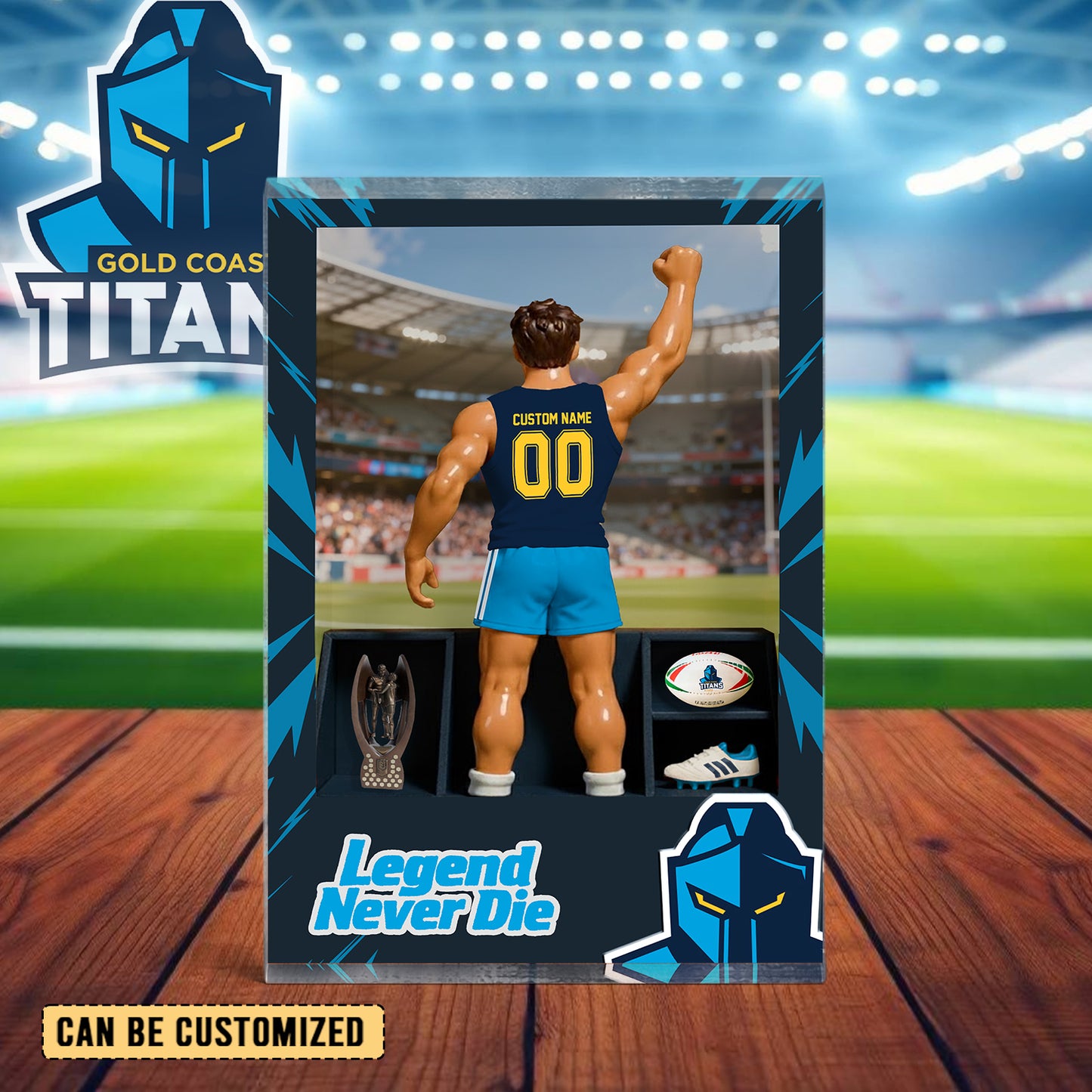 GLD Personalized Custom Sports Acrylic Block Plaque 2