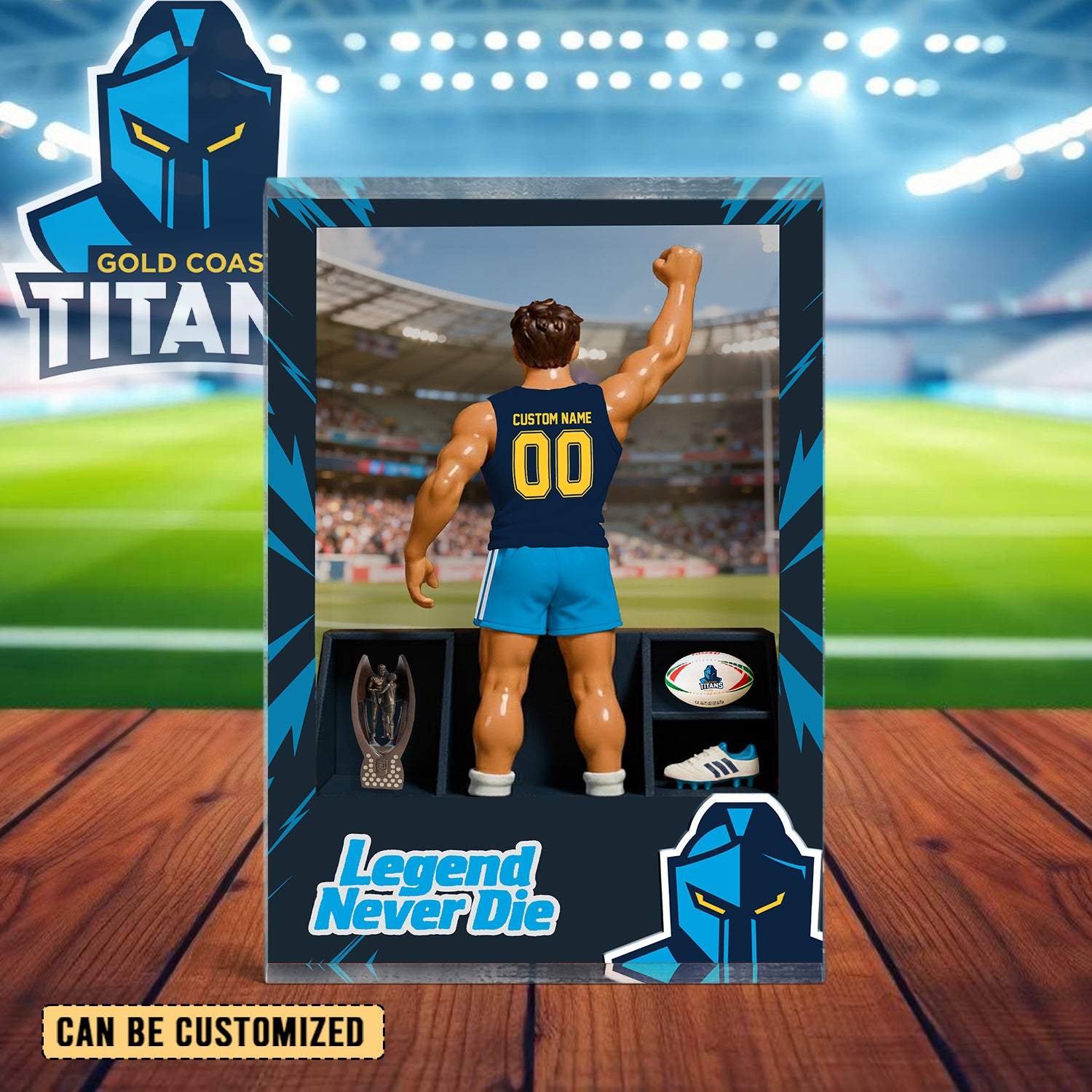 GLD Personalized Custom Sports Acrylic Block Plaque 2