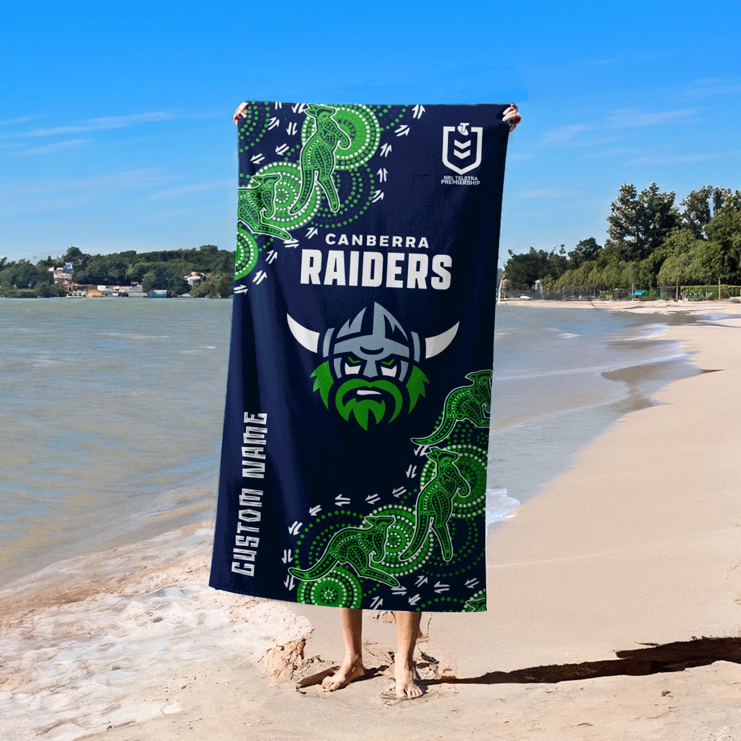 CAN Personalized Custom Pool Travel Beach and Bath Towels 10