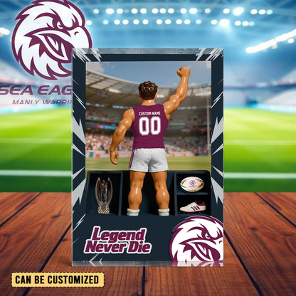 MAN Personalized Custom Sports Acrylic Block Plaque 2