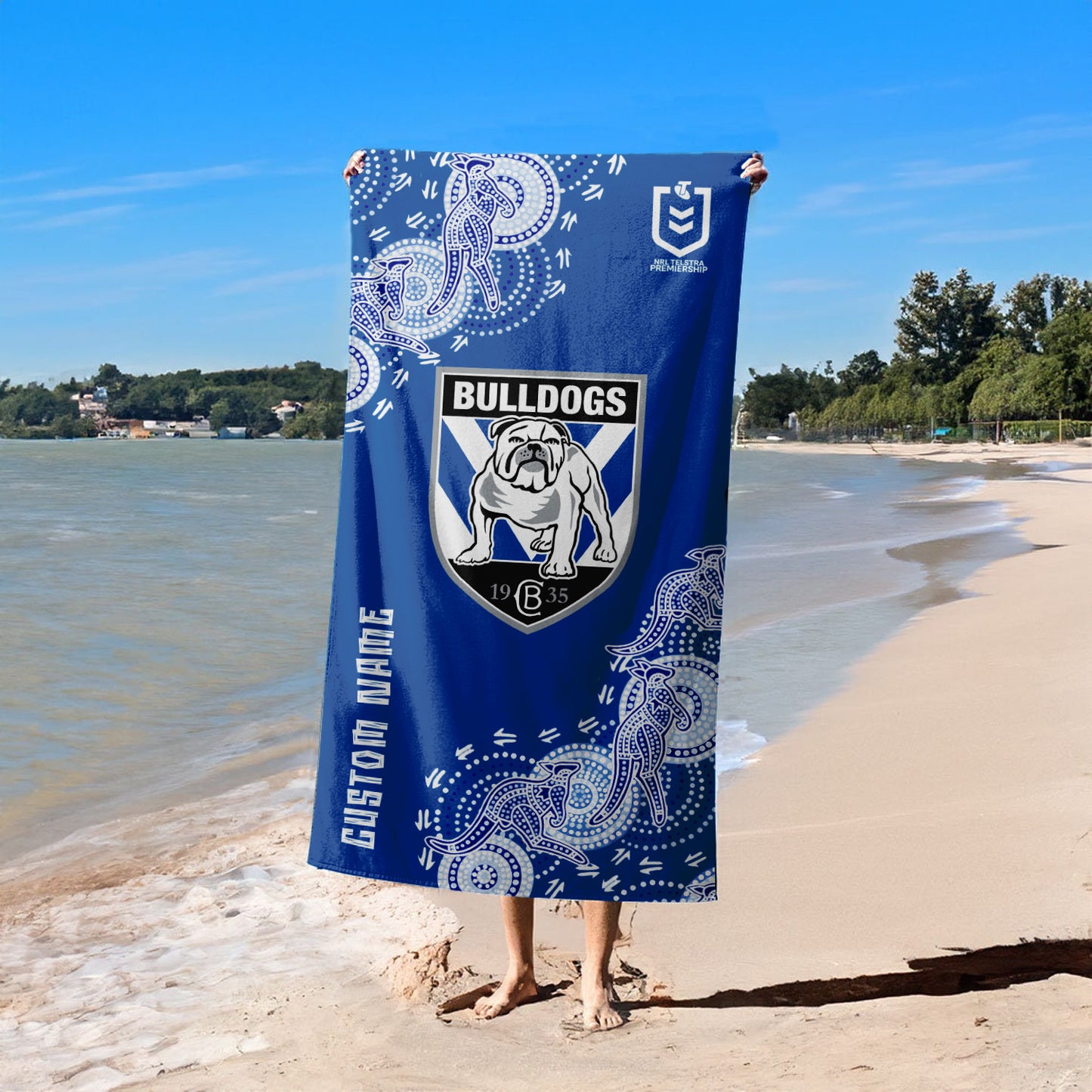 CBY Personalized Custom Pool Travel Beach and Bath Towels 10