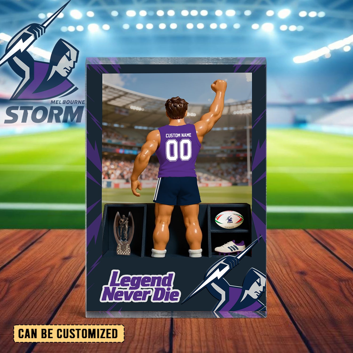 MEL Personalized Custom Sports Acrylic Block Plaque 2