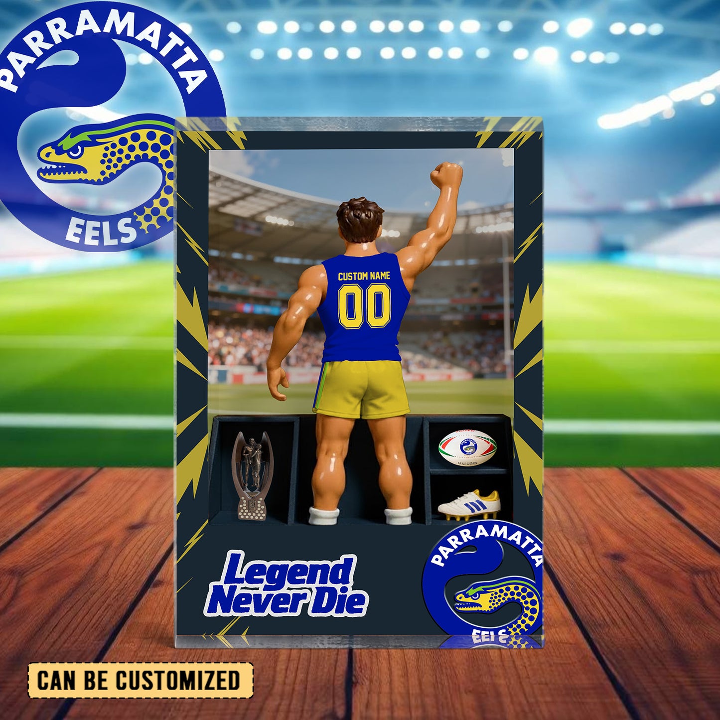 PAR Personalized Custom Sports Acrylic Block Plaque 2