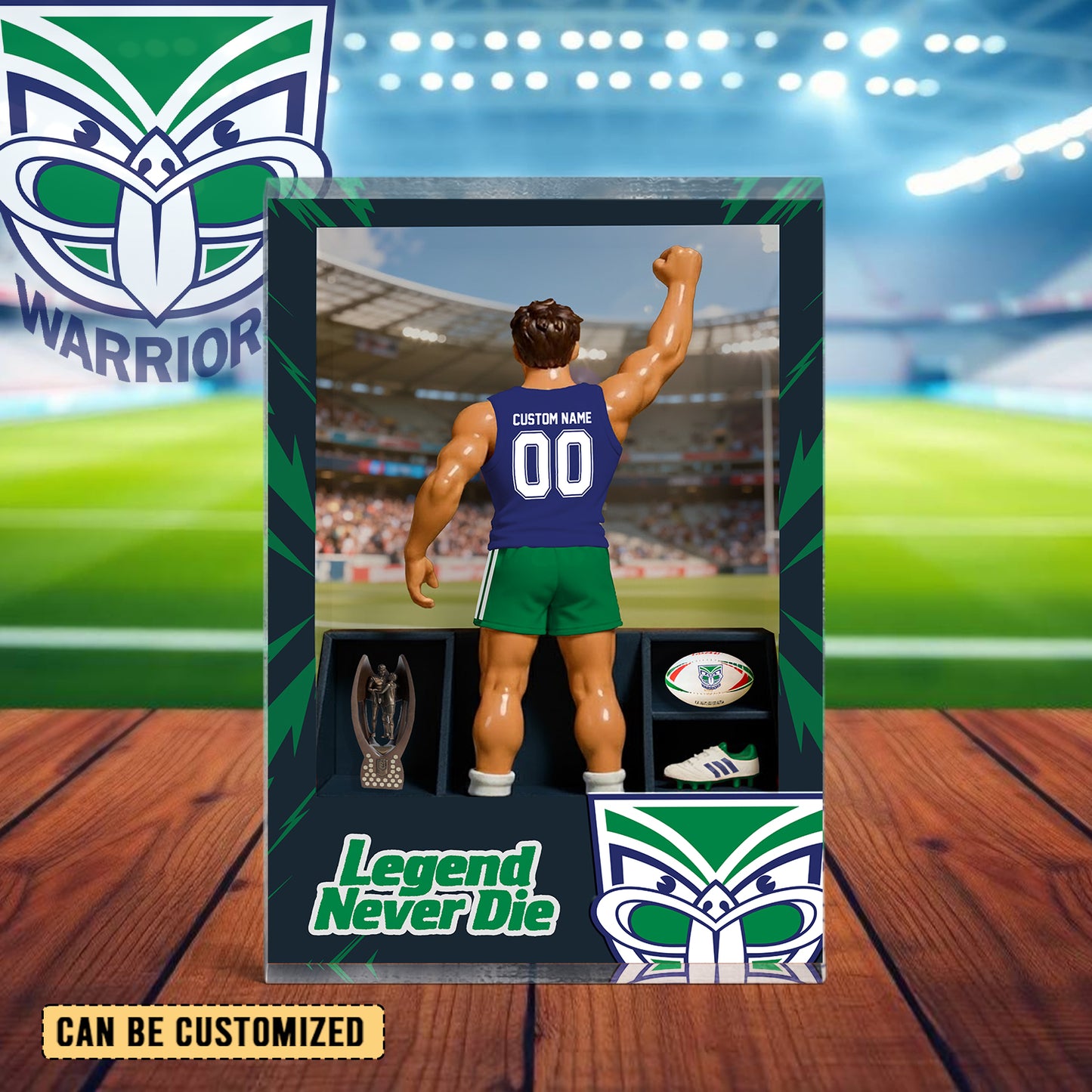 NZL Personalized Custom Sports Acrylic Block Plaque 2