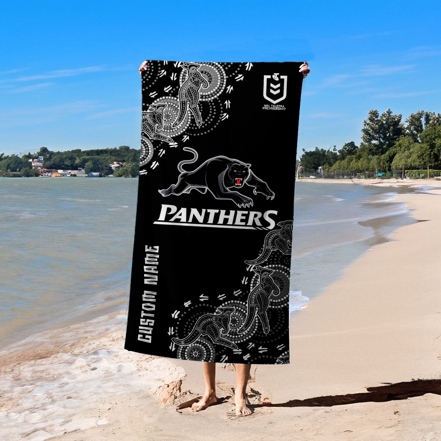 PEN Personalized Custom Pool Travel Beach and Bath Towels 10