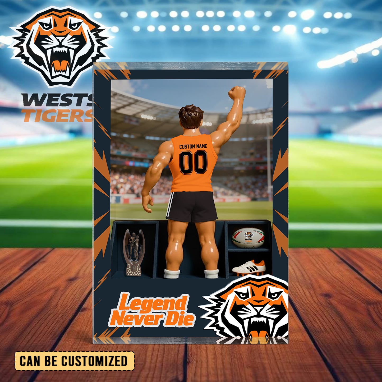 WST Personalized Custom Sports Acrylic Block Plaque 2