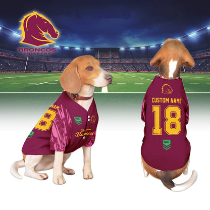 BRI Personalized Custom Pet Baseball Jersey 5