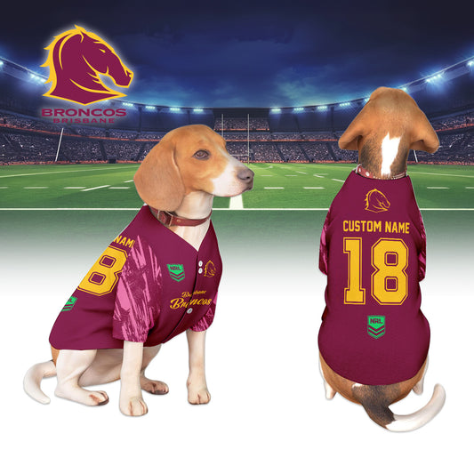 BRI Personalized Custom Pet Baseball Jersey 5