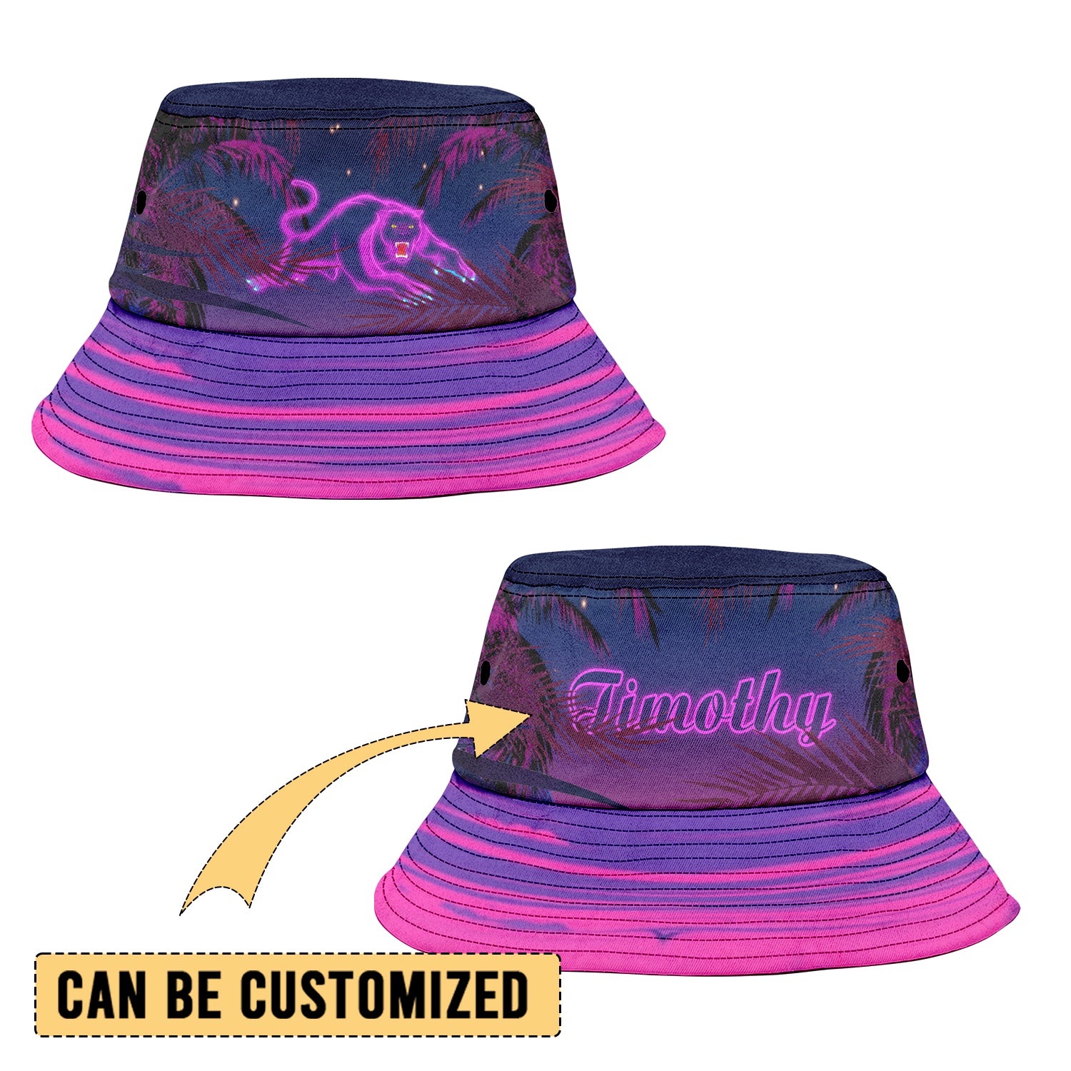 PEN Sports Personalized Custom Bucket Hat 11