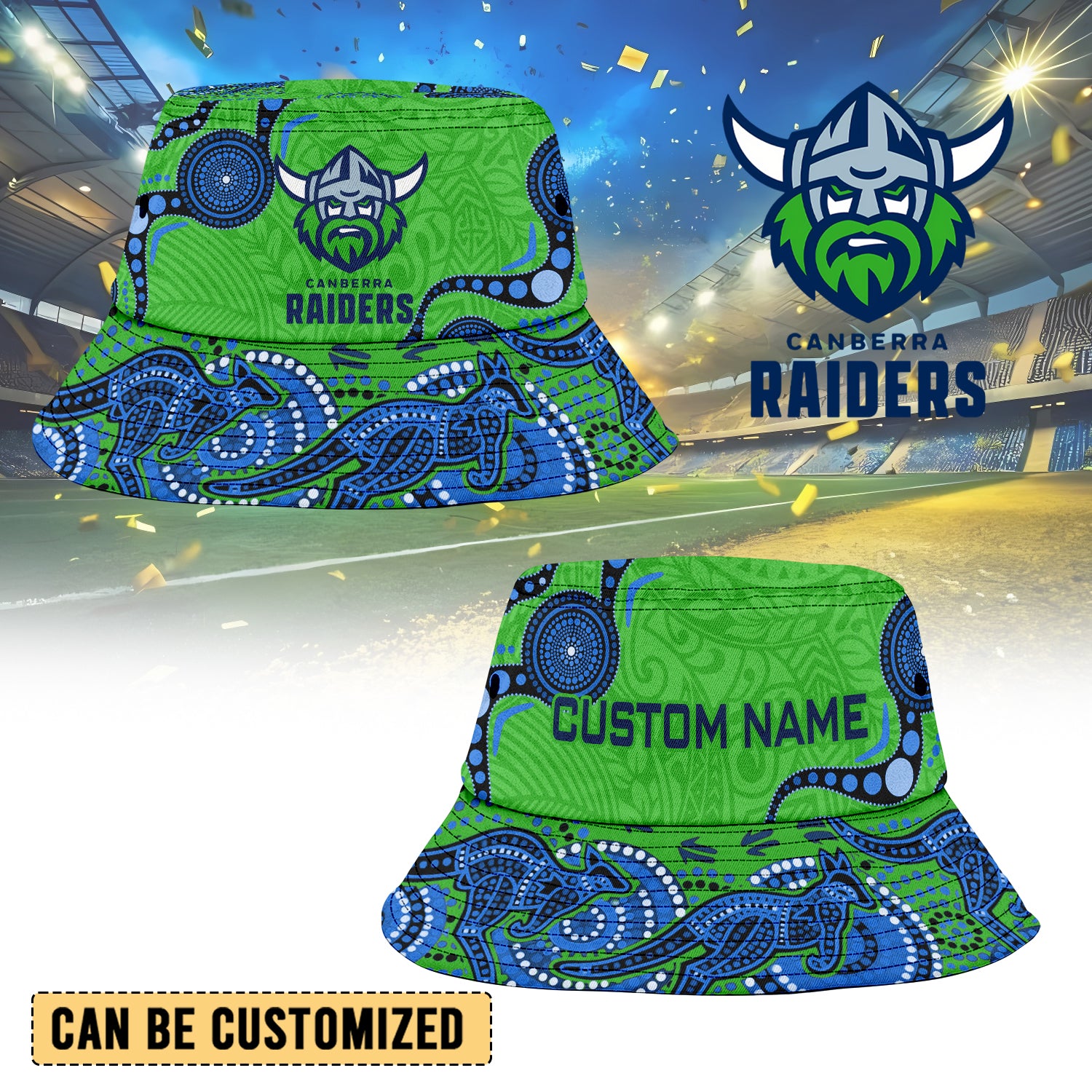 CAN Personalized Custom Bucket Hat 12