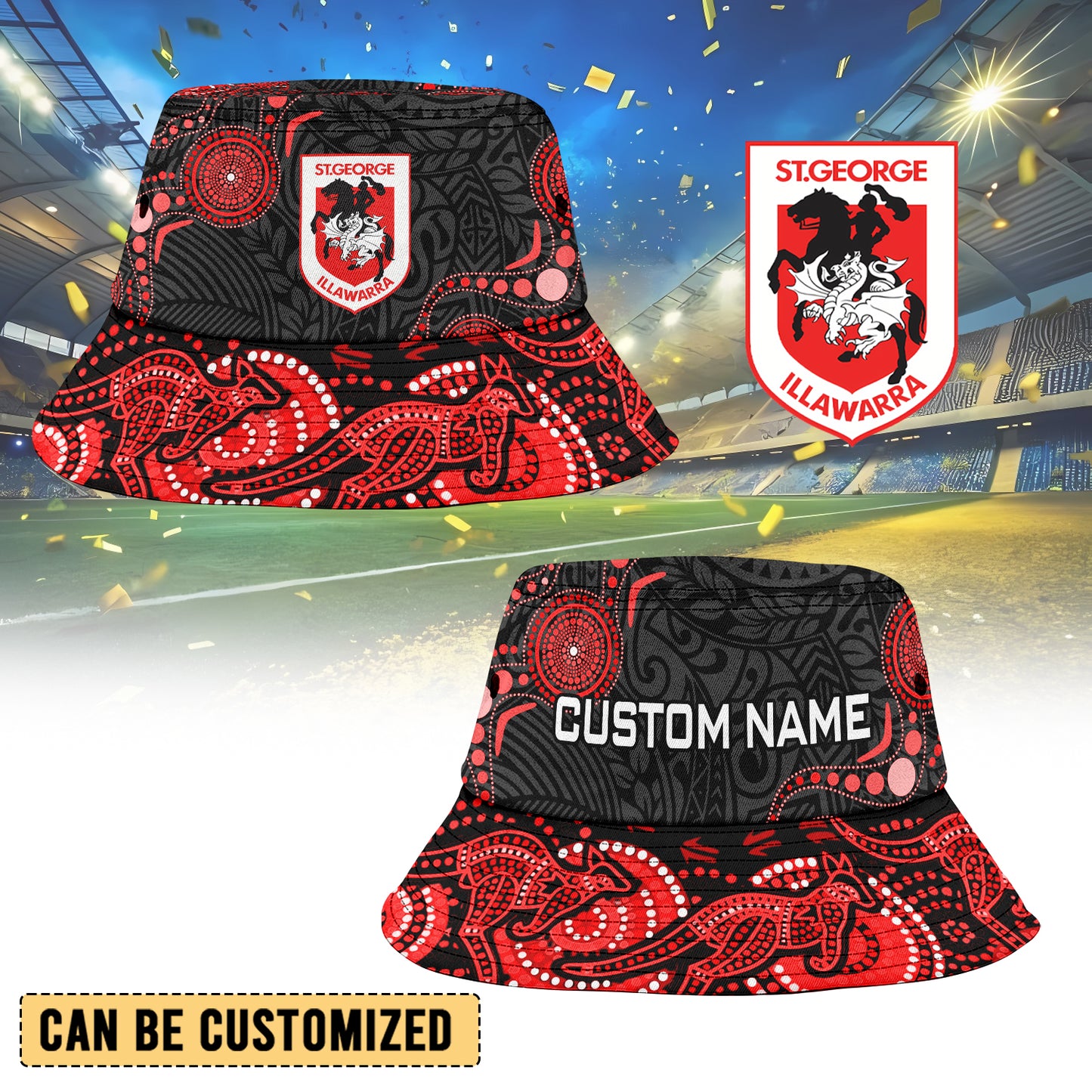 STG Personalized Custom Bucket Hat 12