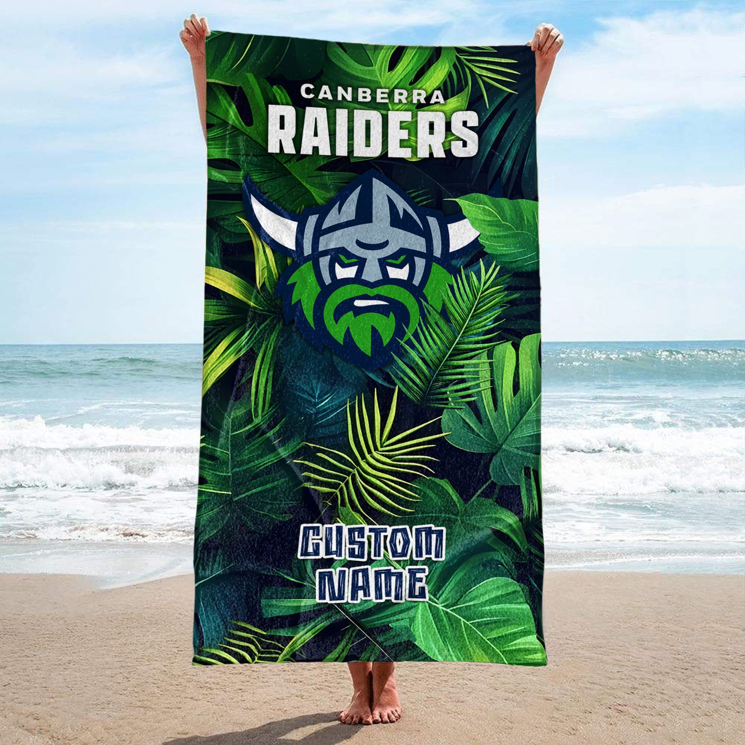 CAN Personalized Custom Pool Travel Beach and Bath Towels 7