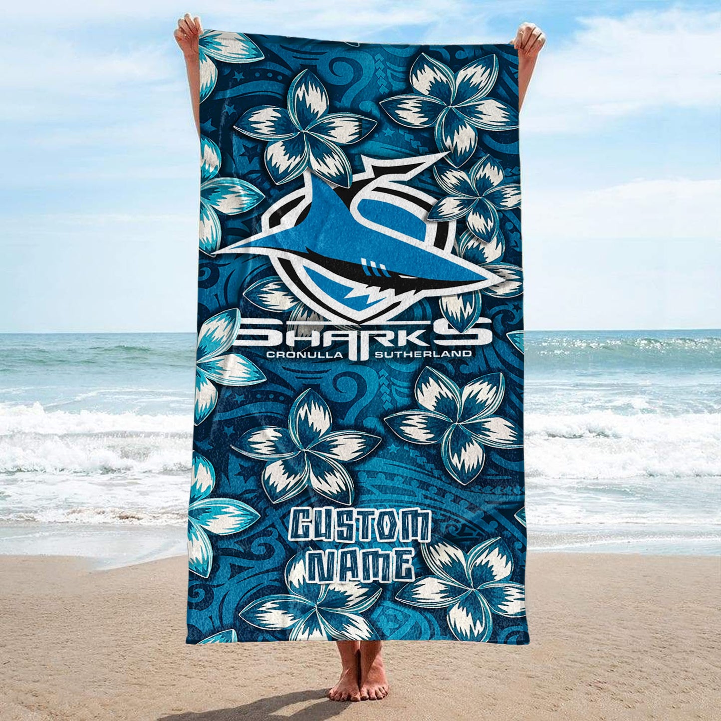 CRO Personalized Custom Pool Travel Beach and Bath Towels 7