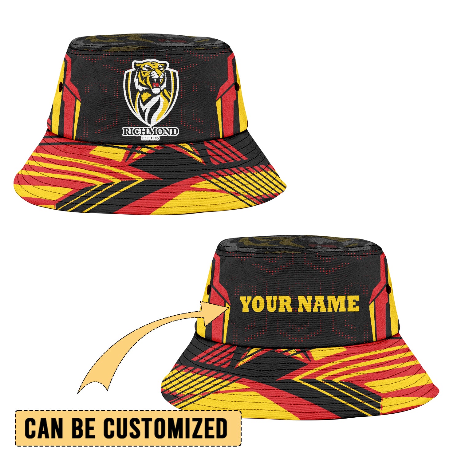 RIC Sports Personalized Custom Bucket Hat 3