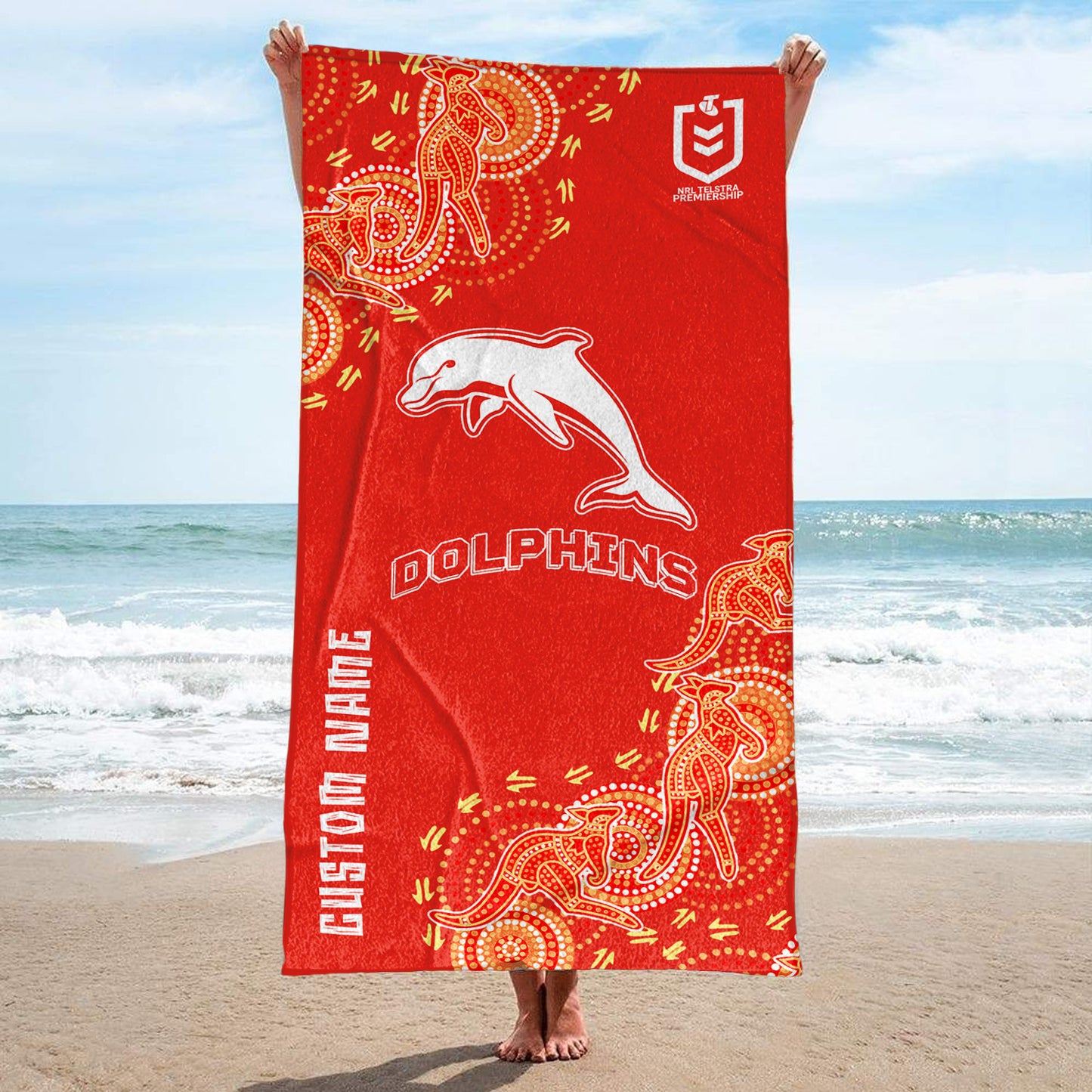 DOL Personalized Custom Pool Travel Beach and Bath Towels 10
