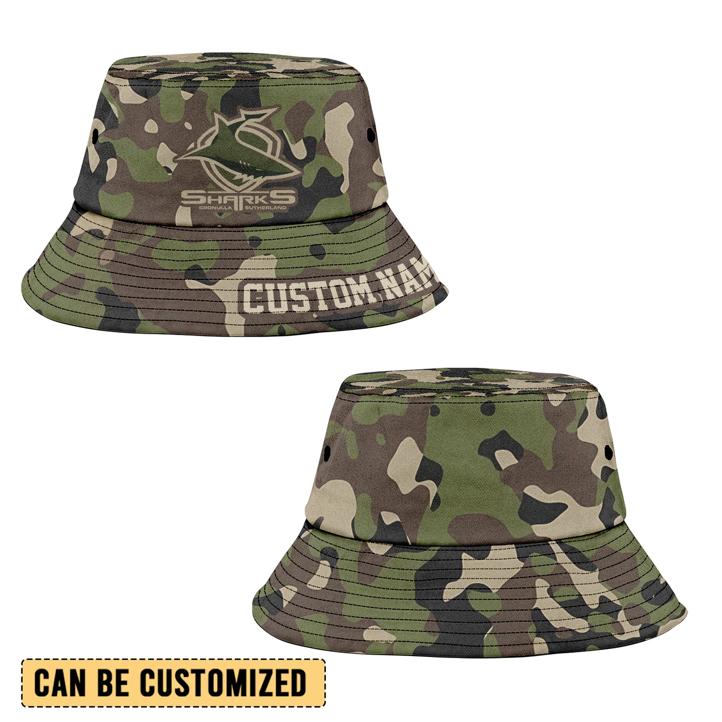 CRO Sports Personalized Custom Bucket Hat 8