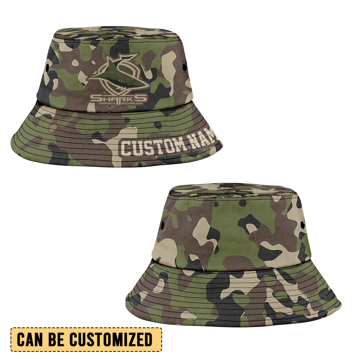 CRO Sports Personalized Custom Bucket Hat 8