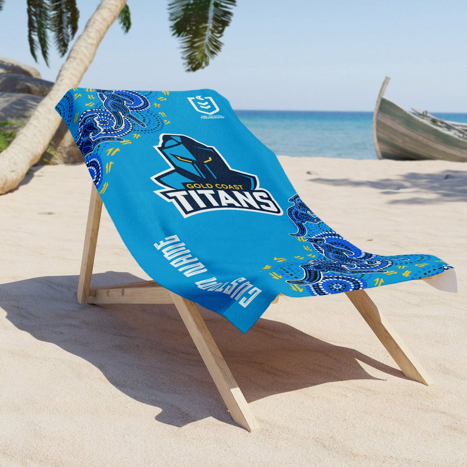 GLD Personalized Custom Pool Travel Beach and Bath Towels 10